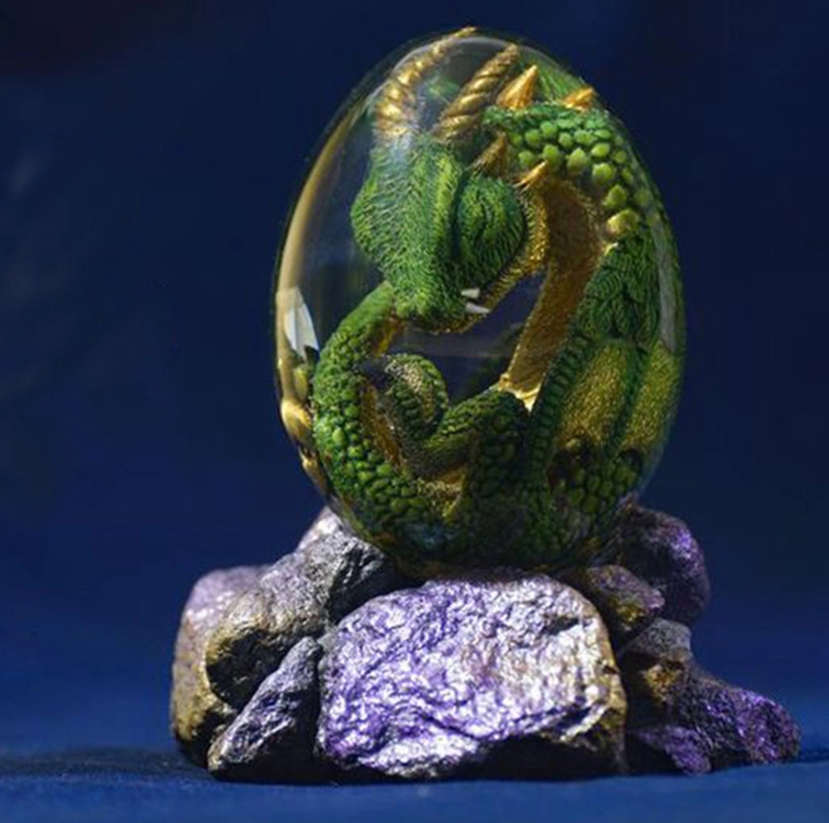 Home Decoration Lava Dragon Egg Resin Craft Resin Decoration